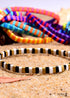 Pulsera Boho, Pulsera Tila Bead, Colorida